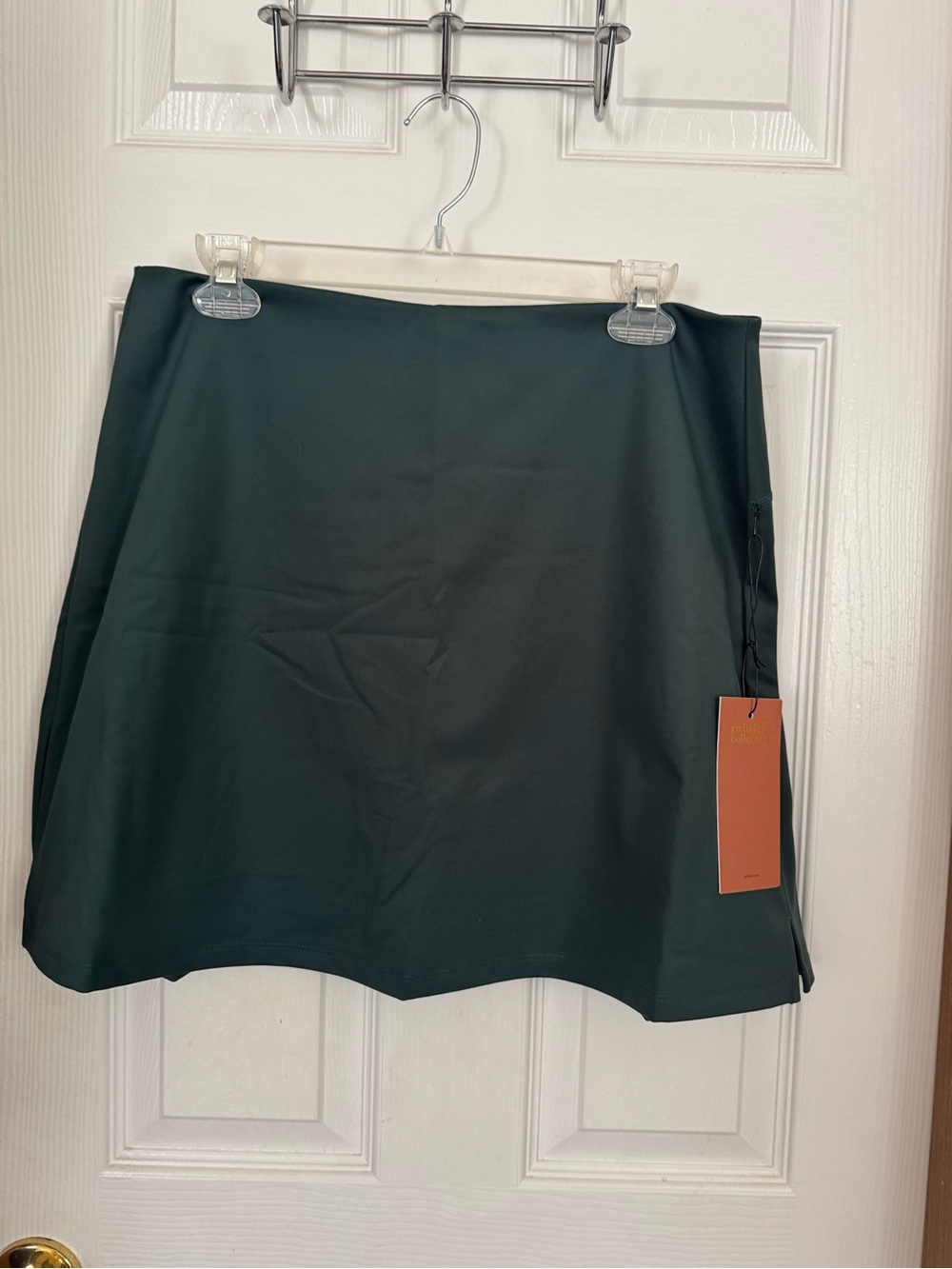 Women’s Dark Green A-Line Sport Skort- XXL
